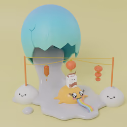 #734