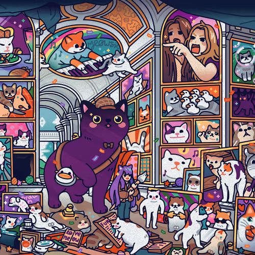 Cute Cat Chaos Club