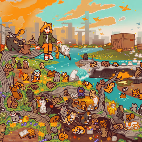 Cute Cat Chaos Club