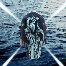 Kraken Goalie Mask 2 #62