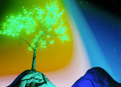 Embers In The Snow ~ Tree (Breathing Sky)