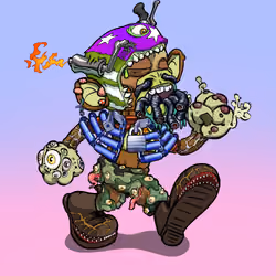The Walking Mutant #1834
