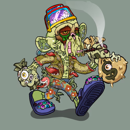 The Walking Mutant #1105