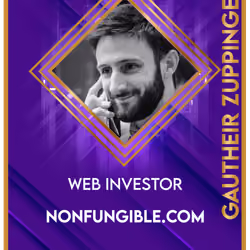 Paris NFT Day Speaker Card - Gauthier Zuppinger