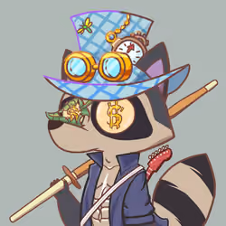 Raccoon's Isle #3502