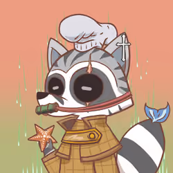 Raccoon's Isle #1717