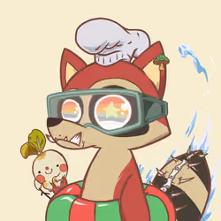 Raccoon's Isle #5735