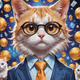 Billionaire cat
