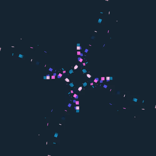 Genetic Chain Ikebana