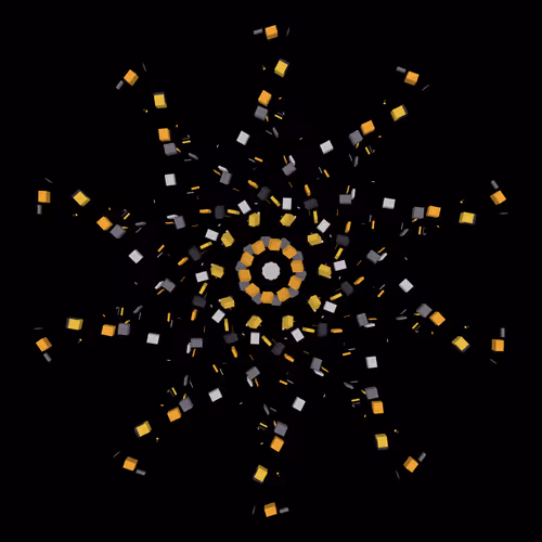 Genetic Chain Ikebana