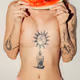 Girl with tattoos