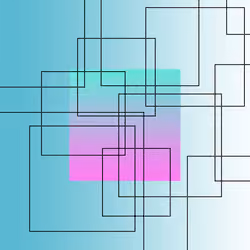 Gradient Square #595