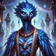 Blue Avian Mystic Nikashk