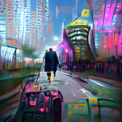 Cyberpunk Town