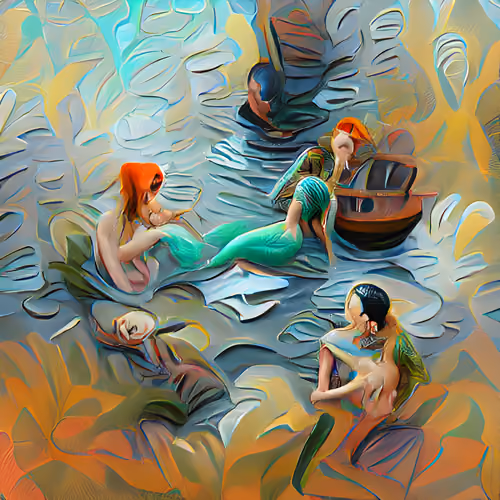 Mermaids Of The Lost Ship