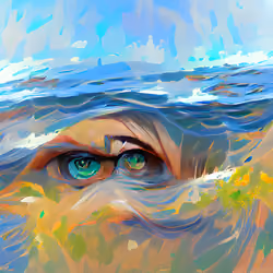 The Ocean In His Eyes