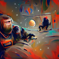 Apes In Space