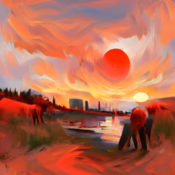 Red Sunset
