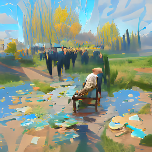 The Retired Painter