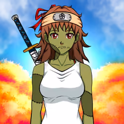 Female Ninja #322
