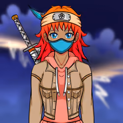 Female Ninja #177