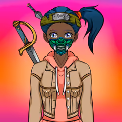 Female Ninja #176