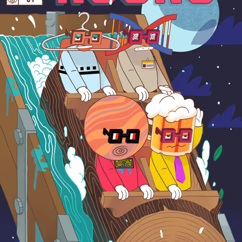 Nouns Comics 1 Generative Cover