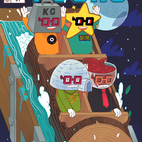 Nouns Comics 1 Generative Cover