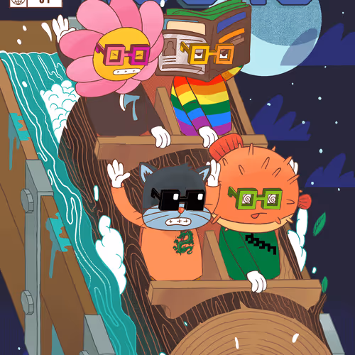 Nouns Comics 1 Generative Cover