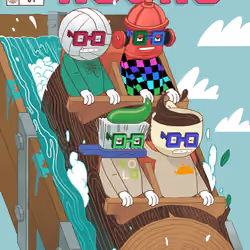 Nouns Comics #1 Generative Cover #727