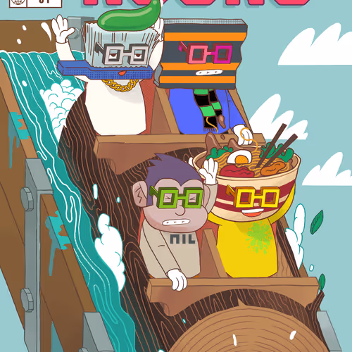 Nouns Comics 1 Generative Cover