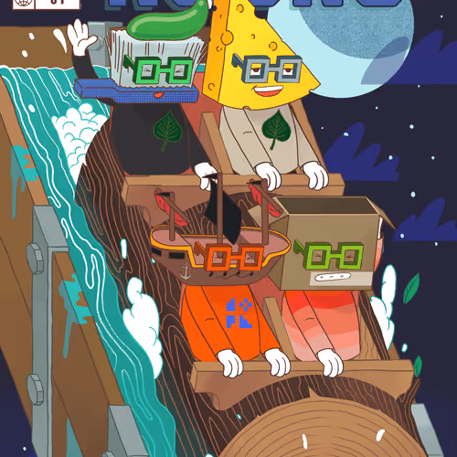 Nouns Comics 1 Generative Cover