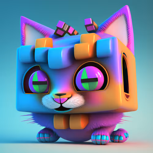 101 Cube Headed Cats