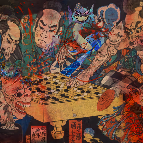 The Night Parade of 33 Demons by Evil Biscuit & Parker Ito