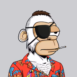 Simp Ape Yacht Club #124