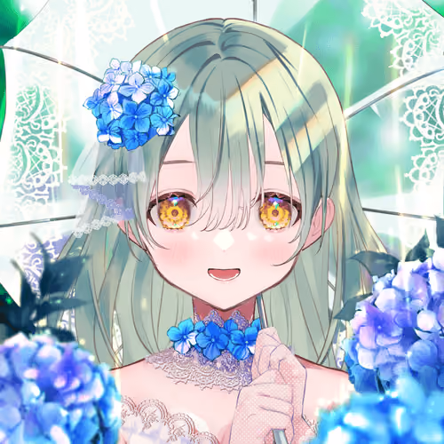Familiar Pure Girl Special #Rainy＊Light Blue