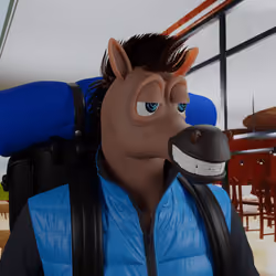 Lazy Horse #4655