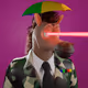 9563