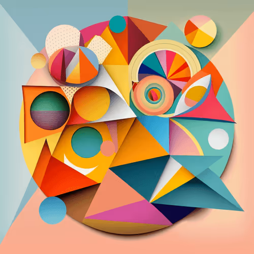 Geometric Shapes By Oxbluebeam