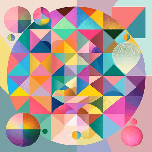 Geometric Shapes By Oxbluebeam