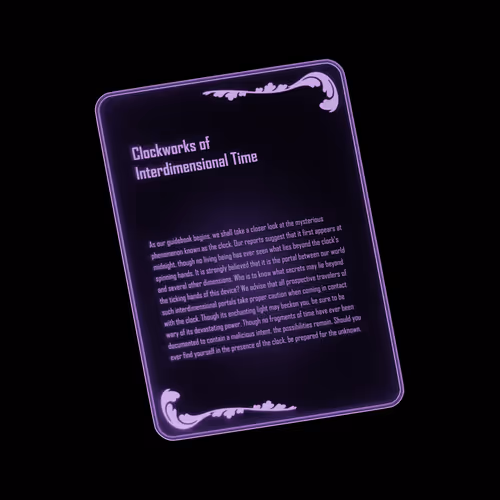 Hidden Chapter