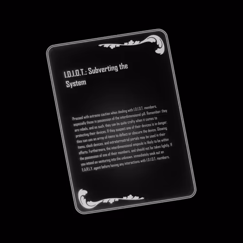 Hidden Chapter