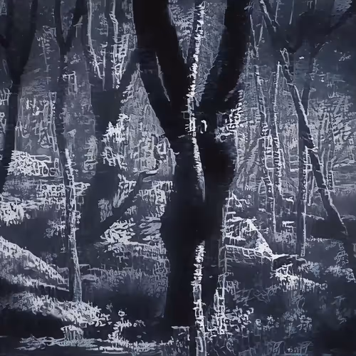 Ink Wash Grove  Stone