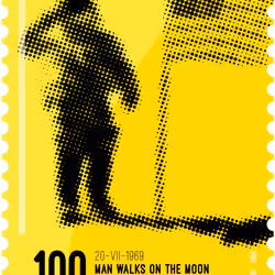 Moon Stamp #529
