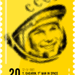 Moon Stamp #528
