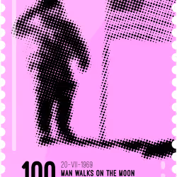 Moon Stamp #400