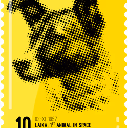 Moon Stamp #1579