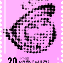 Moon Stamp #402