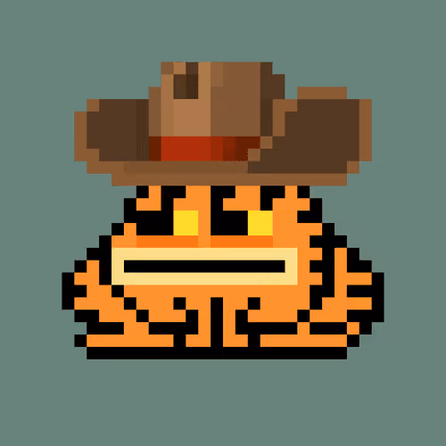 Cowboy CrypToadz #468