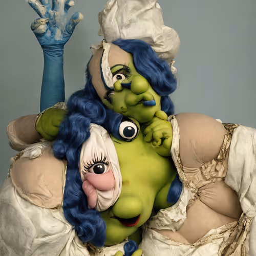 Sentient Muppet Factory By Beth Frey
